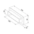 Flat Duct Connector Rpr 1
