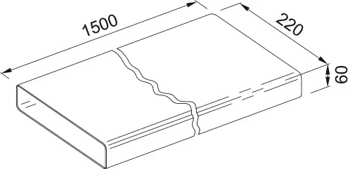 Flat Duct Tr 1500 1