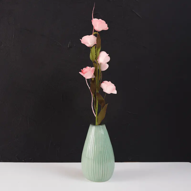 Flor Artificial Color Coral, 66Cm 1