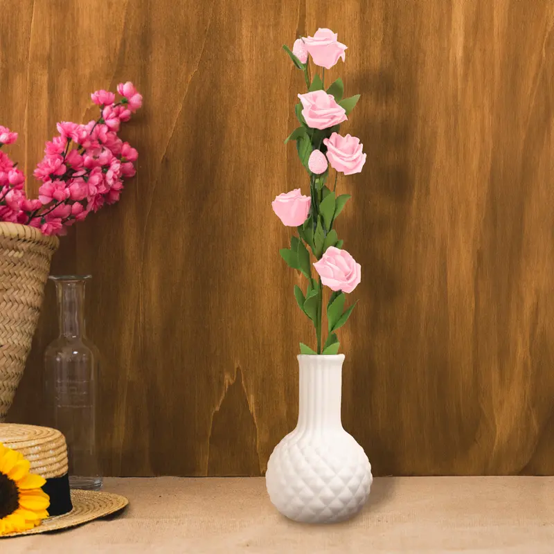 Flor Artificial Color Rosa 2