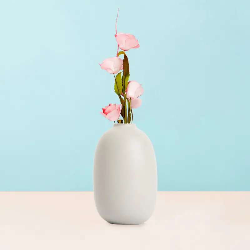 Flor Artificial Color Rosa, 66Cm 2