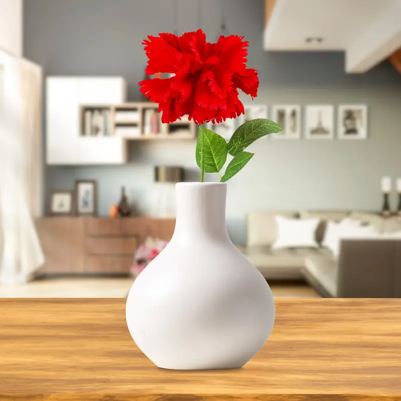 Flor Artificial Decorativa, Color Rojo 1