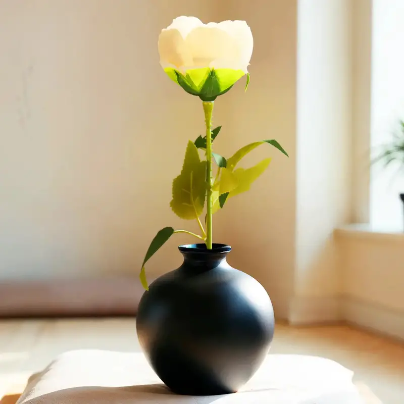 Flor Individual, Color Beige 1