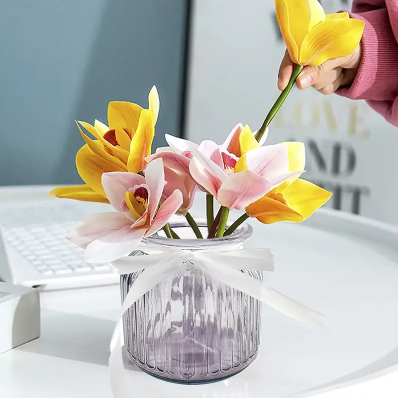 Florero Crystal Style Transparente 1