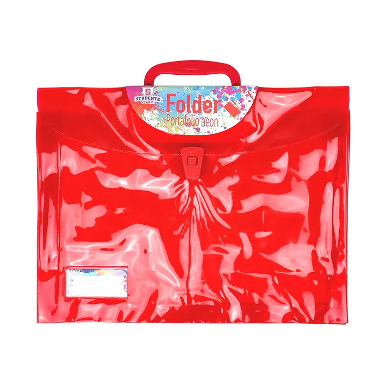Folder Color Rojo 28X39cm 2