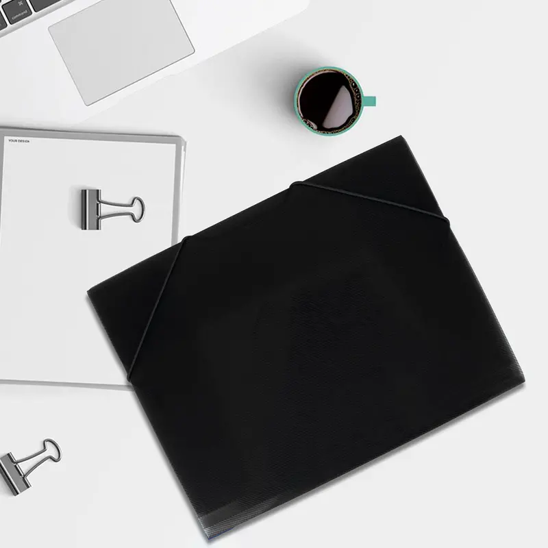 Folder Tipo Sobre Color Negro 31X23.5Cm 2