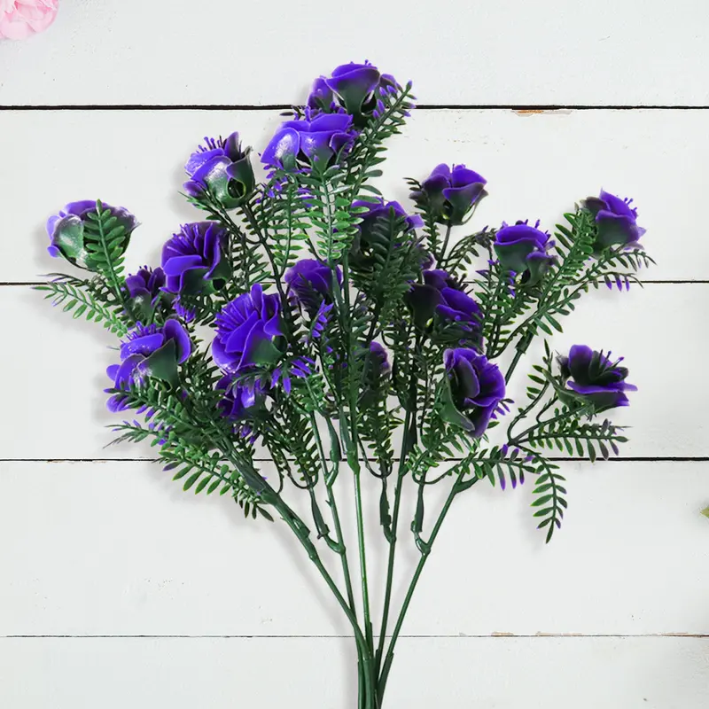Follaje Artificial Decorativo, Color Lavanda 2