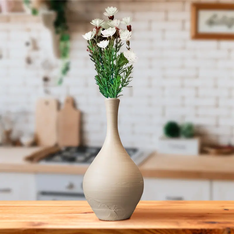 Follaje Artificial Decorativo Con Flores 1