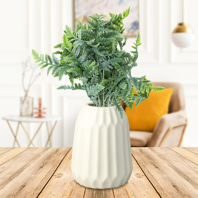 Follaje Artificial Opaco Con 8 Ramas 1