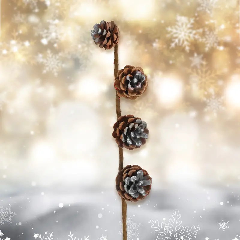 Follaje Navideño Decorativo, Piñas 1