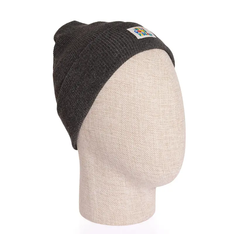 Fonem Baby Boy Beanie - Anthracite 1