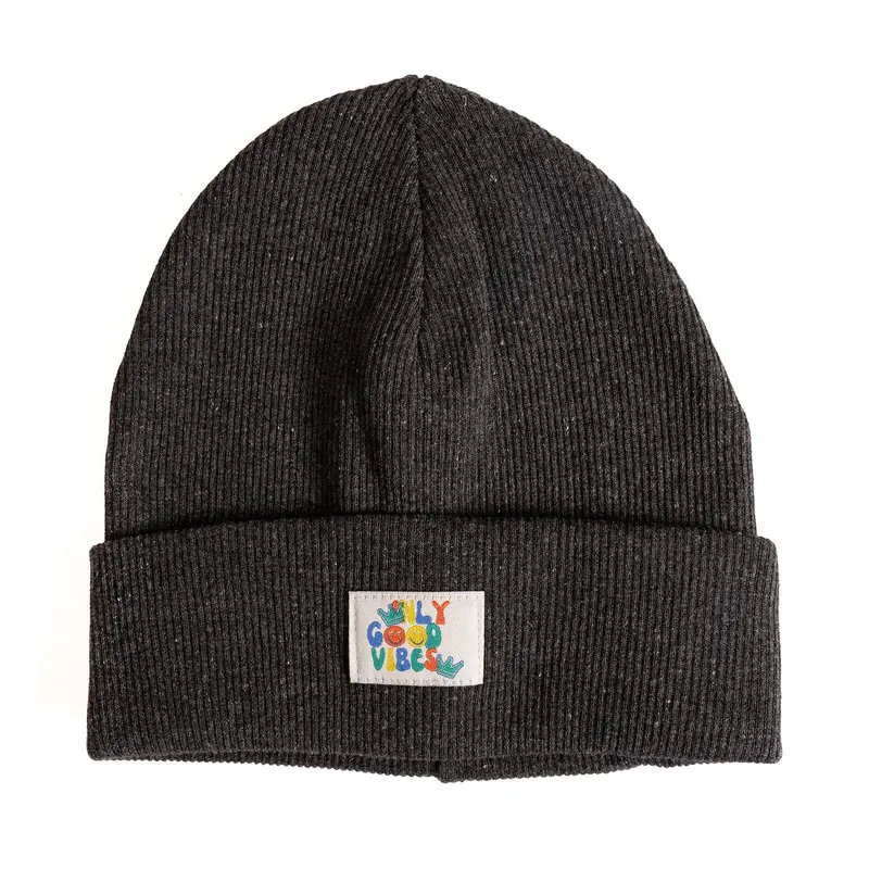 Fonem Baby Boy Beanie - Anthracite 2