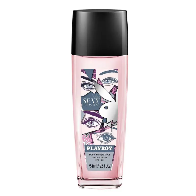 Fragancia Corporal Dama Sexy So What, Playboy, 75 Ml 1