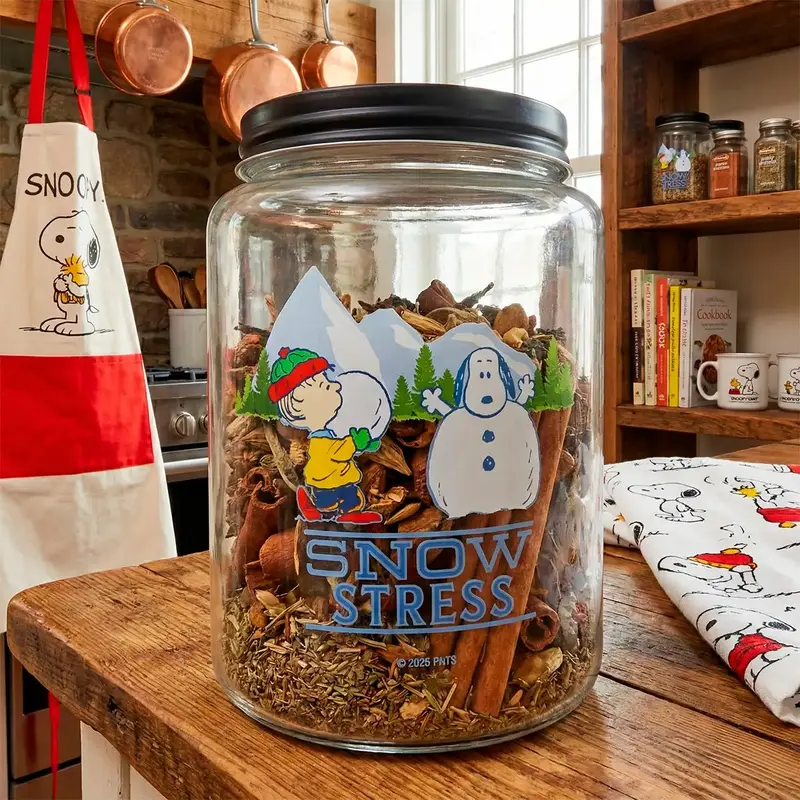 Frasco Con Tapa, Peanuts, 1000 Ml 2