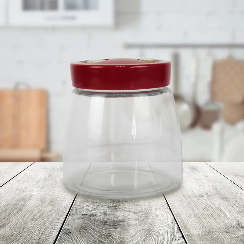 Frasco De Vidrio Con Tapa 1 L 1