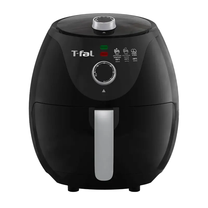 Freidora De Aire T-Fal 3.2 Litros Negra Ey1225mx 1