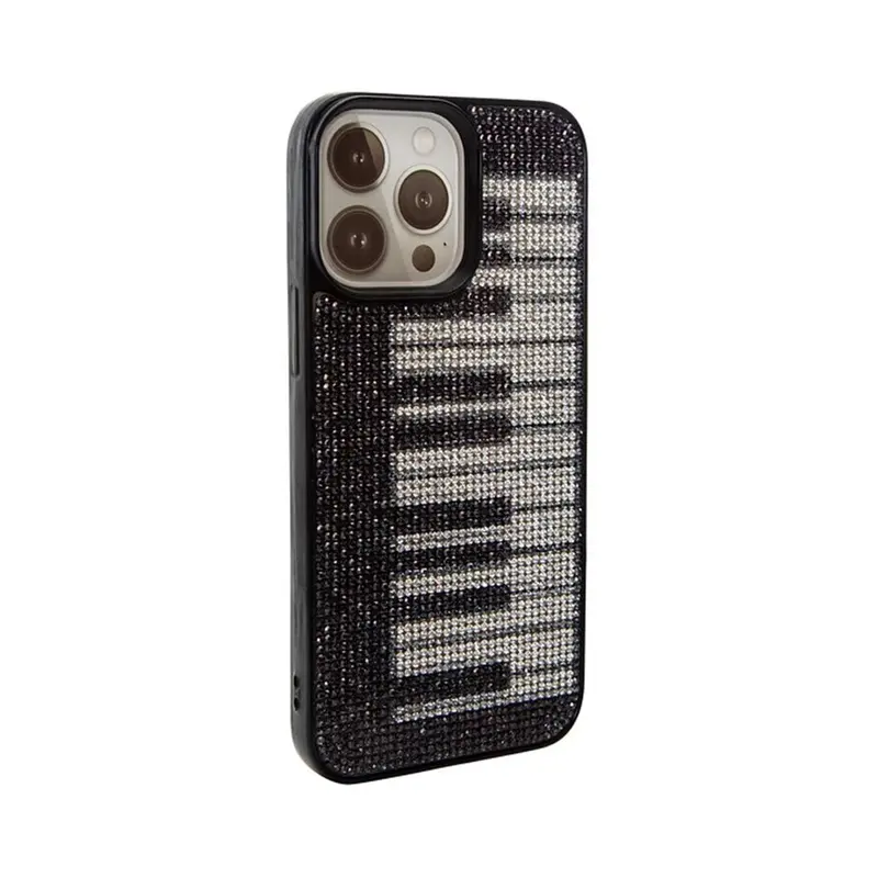 Funda Bling Para Iphone, Diseño Piano 1