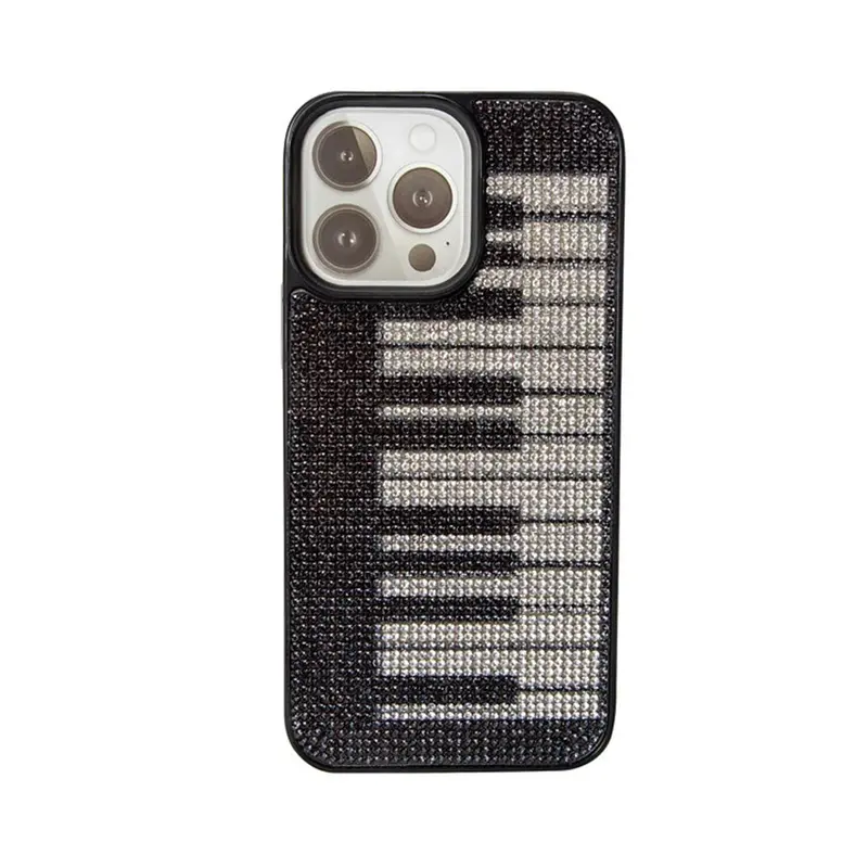 Funda Bling Para Iphone, Diseño Piano 2