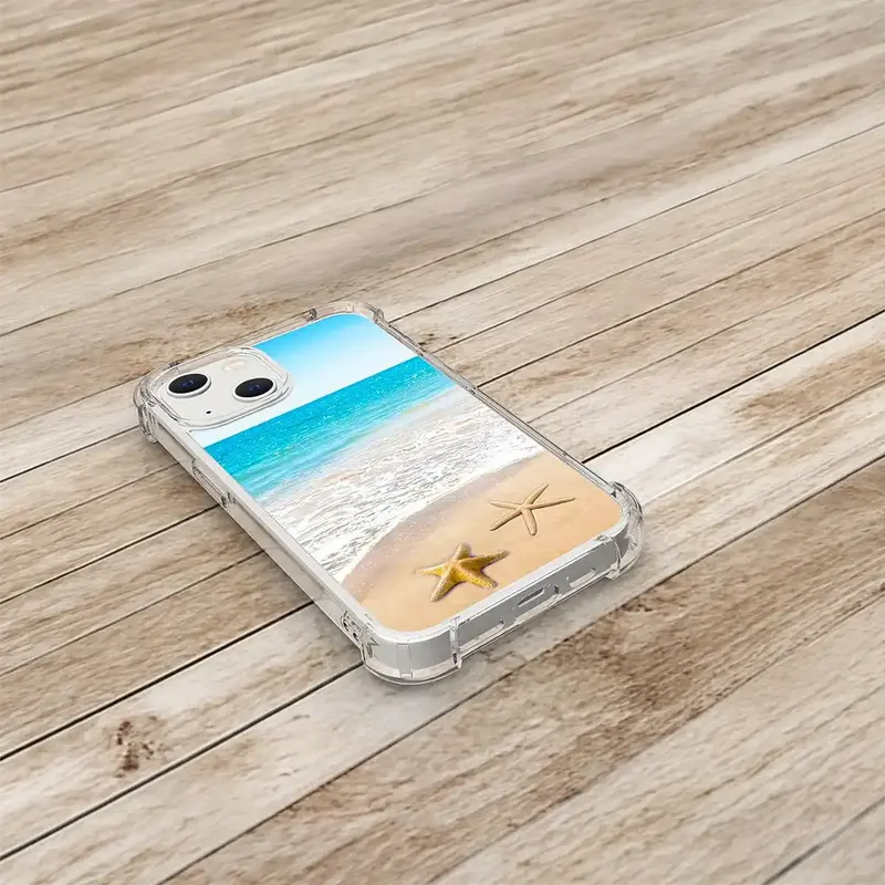 Funda Para Celular, Diseño Playa, Iphone 14 Plus 1