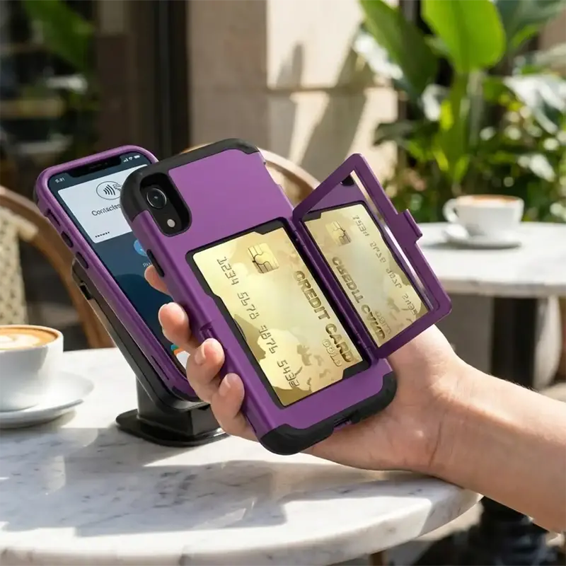 Funda Para Celular, Iphone Xr, Color Morado 1