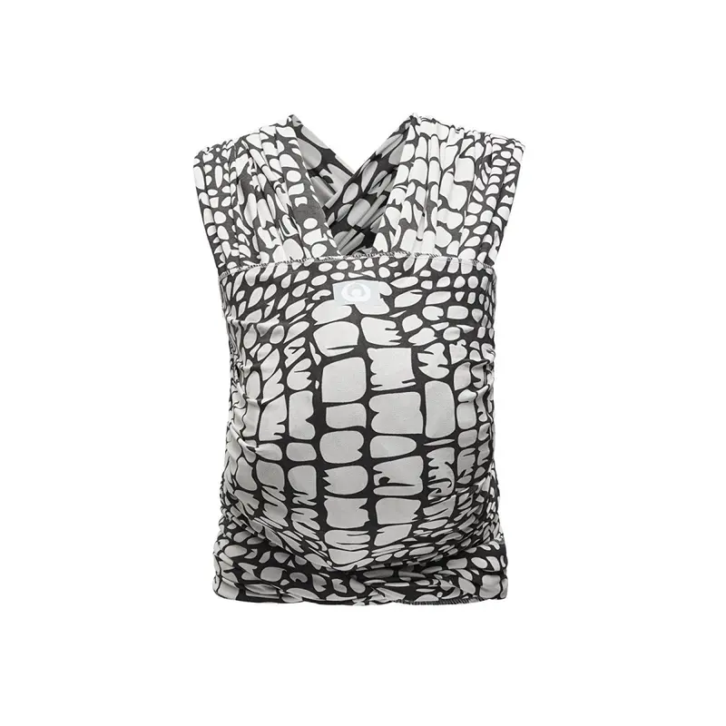 Gaia Carry Stretchy Baby Wrap Pure Tencel - Crocodile 1