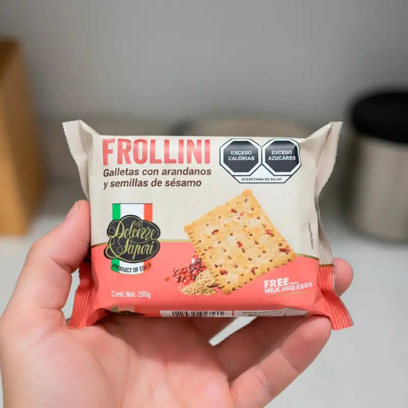 Galletas Arándano Y Semillas De Sésamo, Frollini, 200 Gr 2