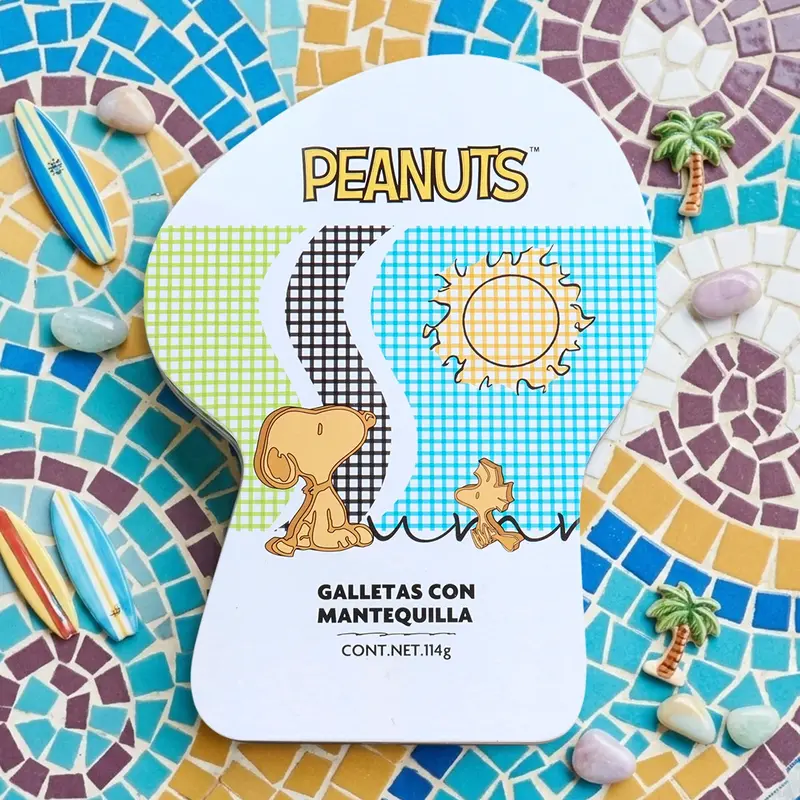 Galletas De Mantequilla, 114 Gr, Peanuts 1