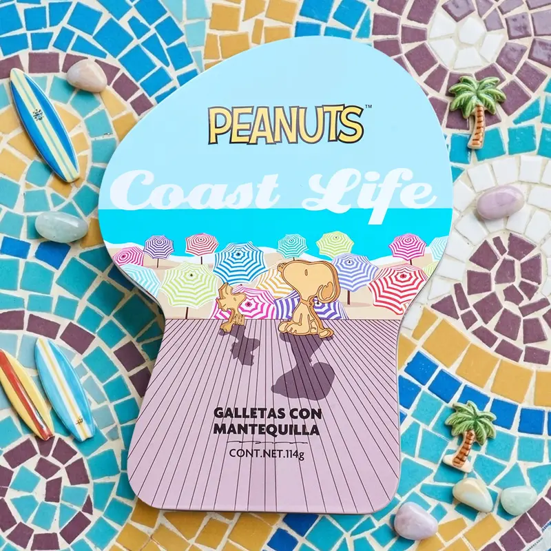 Galletas De Mantequilla, Coast Life, Peanuts, 114 Gr 1