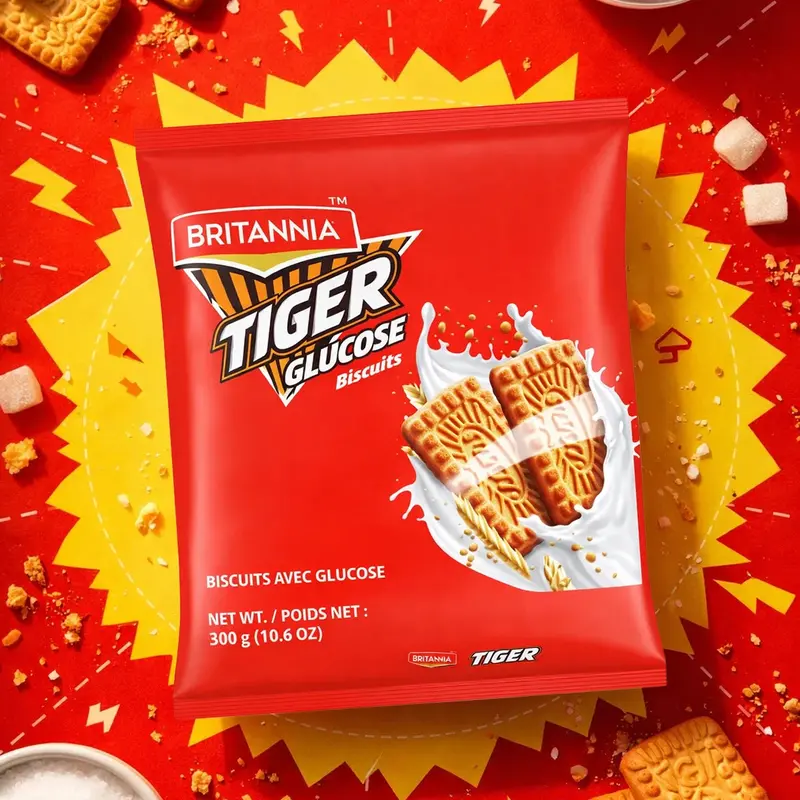 Galletas, Tiger Glucose, Britannia 1