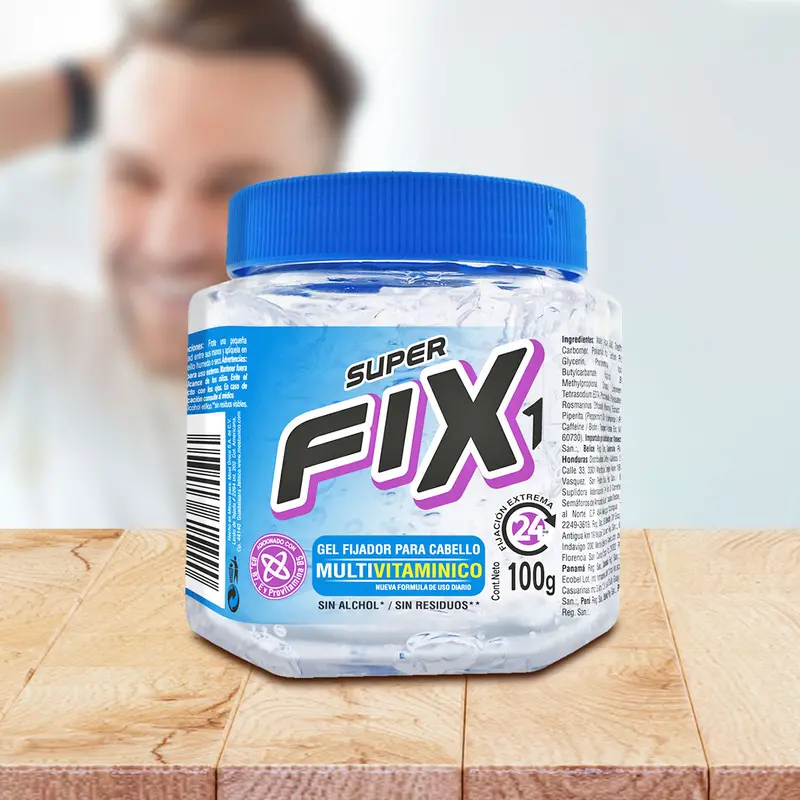 Gel Fijador Para Cabello, Super Fix 100G 1