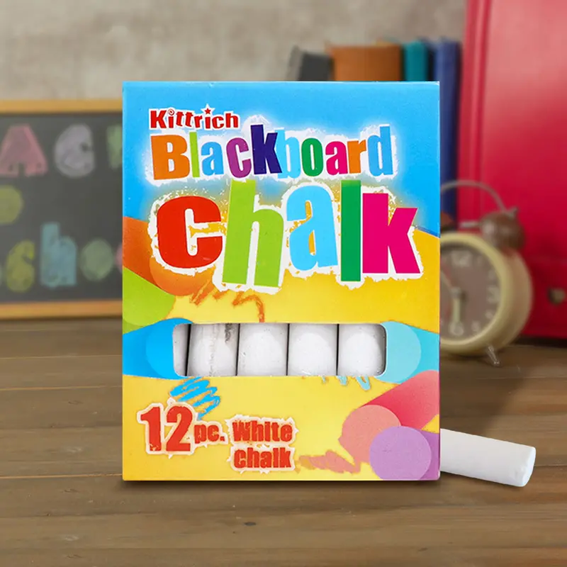 Gises Blancos Kittrich, 12 Piezas 1