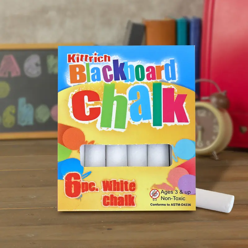 Gises Blancos Kittrich, 6 Piezas 1
