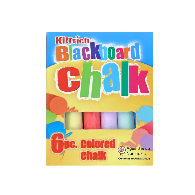 Gises Colores Kittrich, 6 Piezas 2