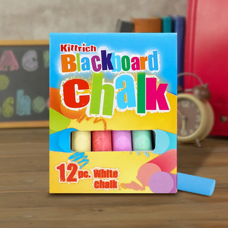 Gises De Colores Kittrich, 12 Piezas 1