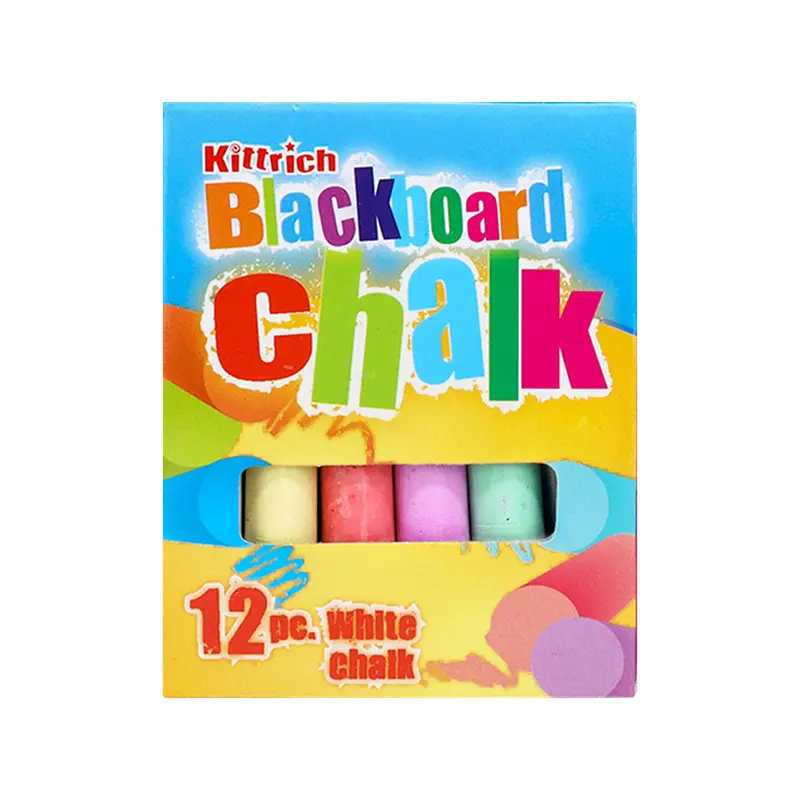 Gises De Colores Kittrich, 12 Piezas 2
