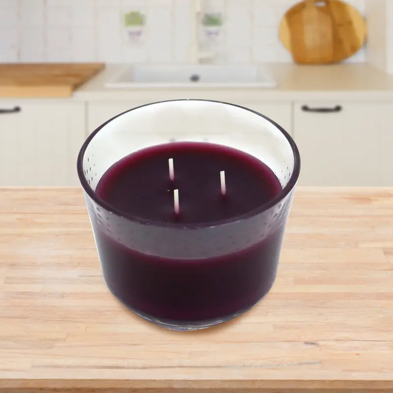 Glade, Vela Aromática Infundida Con Aceites Esenciales, Velvety Berry Bliss 1