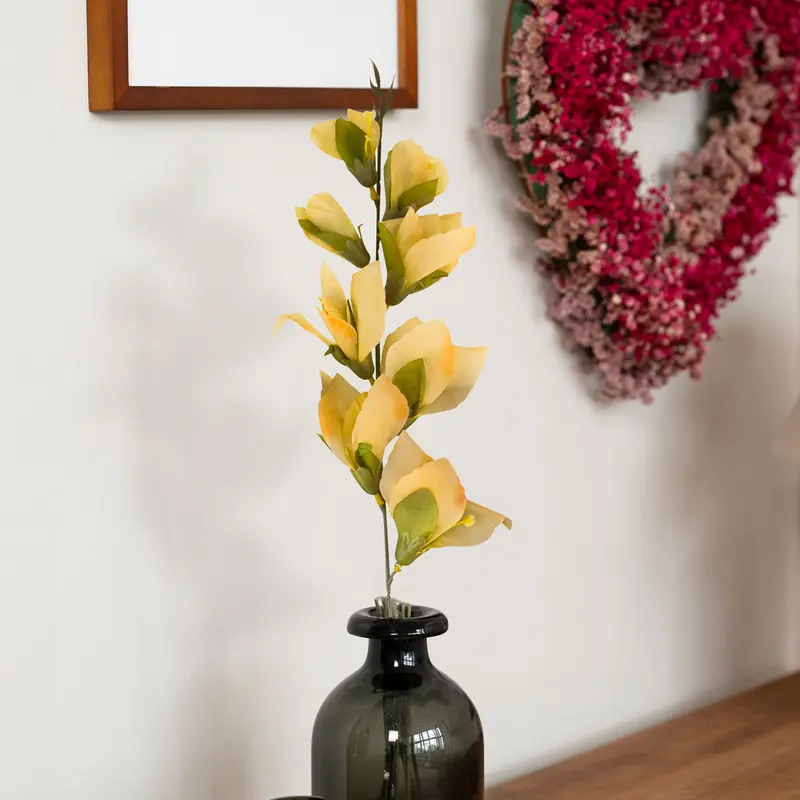 Gladiola Artificial Color Naranja 1