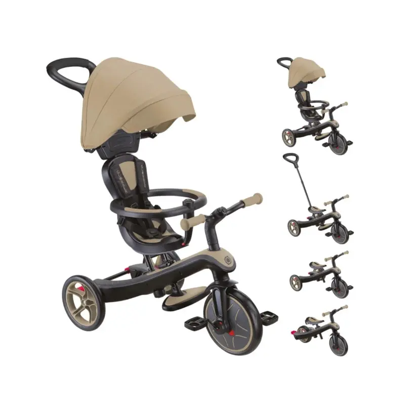 Globber Explorer Trike 4-In-1 - Sand 2
