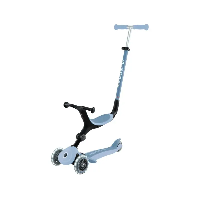 Globber Go Up Active Lights Eco Scooter - Blueberry 1