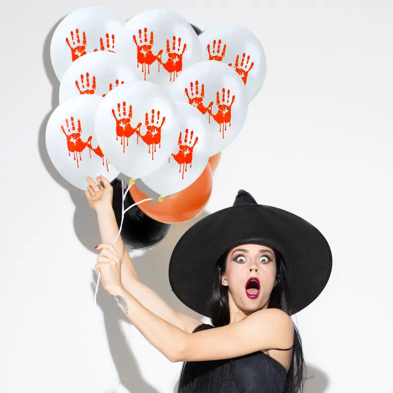Globos Para Decoración De Halloween, 8 Piezas 1