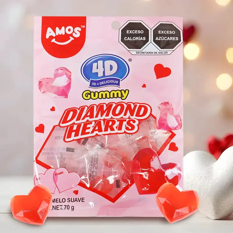 Gomitas, Corazón Diamante, 70 Gr 2