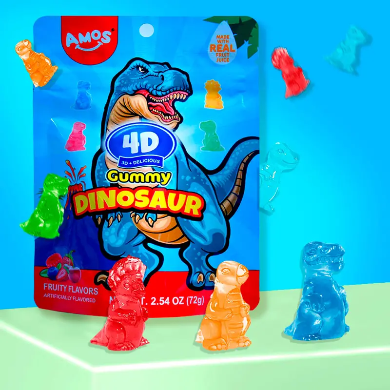 Gomitas De Dinosaurio Amos 62 Gr. 1