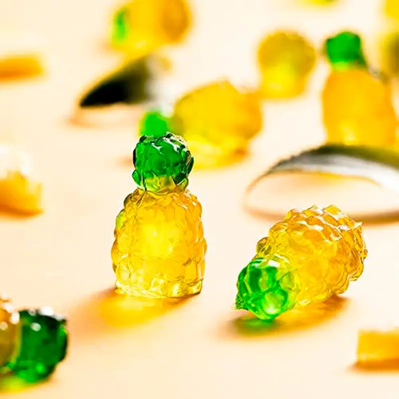 Gomitas Rellena En Forma Y Sabor Piña, Amos 62 Gr. 2