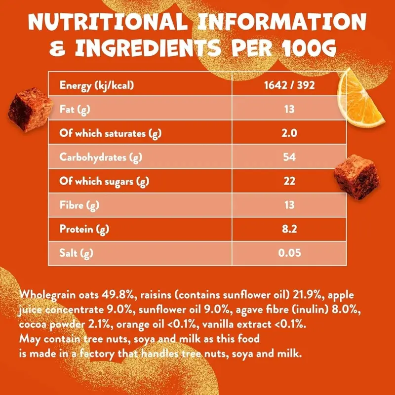 Goodies Choco Orange Mini Flapjack Bites 3+Years 92G (4X23g) 2