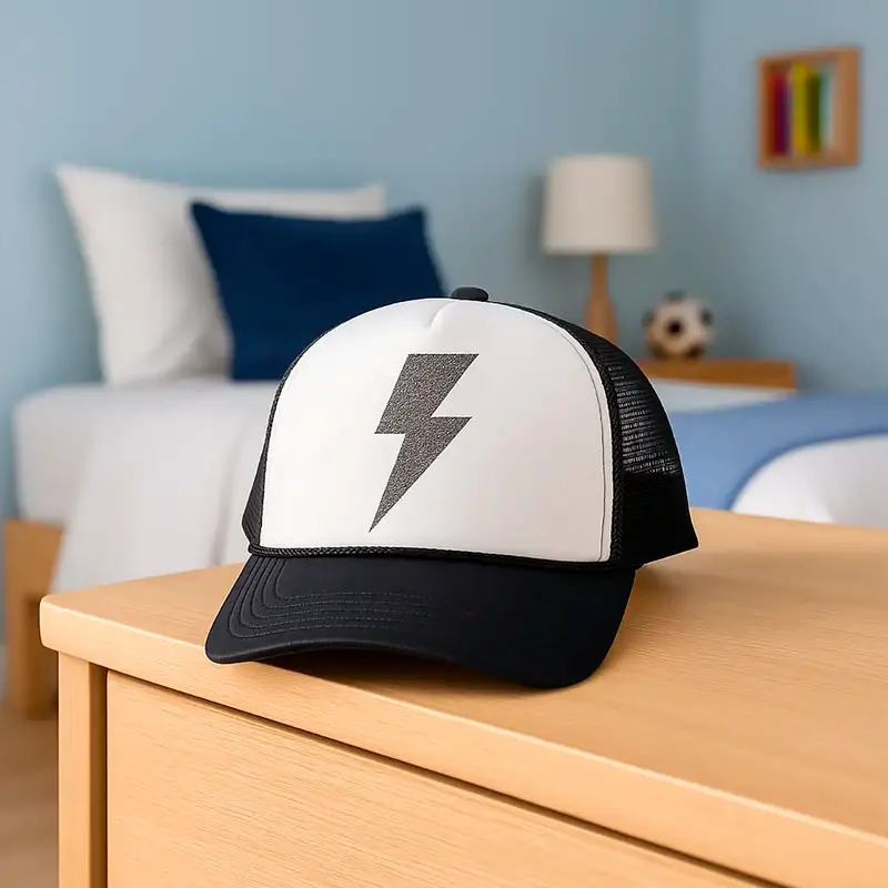 Gorra Infantil, Diseño Rayo 1