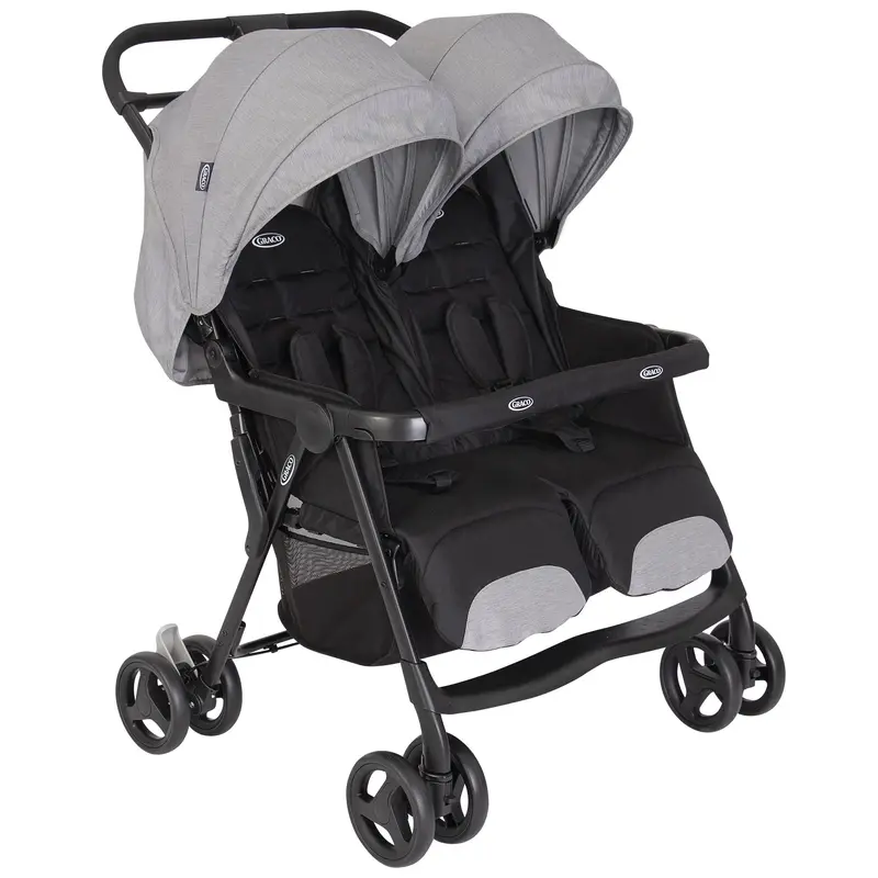 Graco Duo Rider Pushchair In Steeple Grey 1