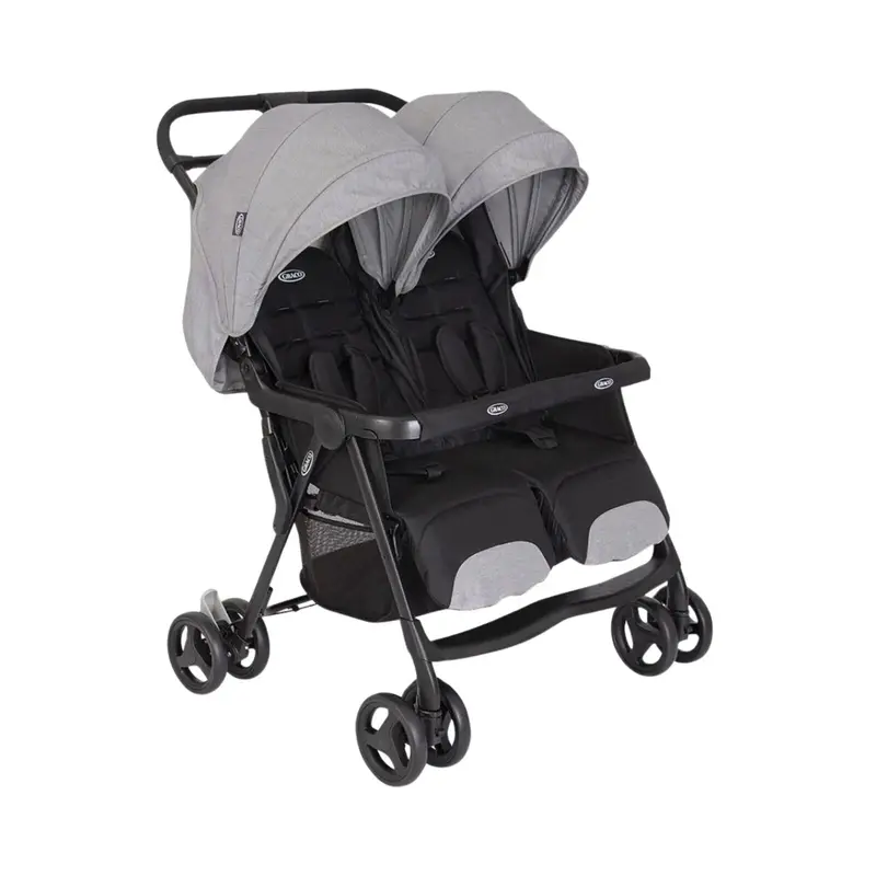 Graco Duorider Double Pushchair - Steeple Grey 1