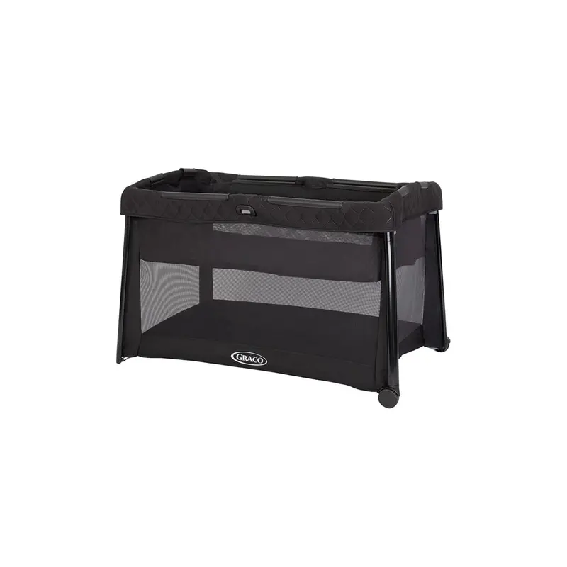 Graco Foldlite Lx With Bassinet Travel Cot - Midnight 2