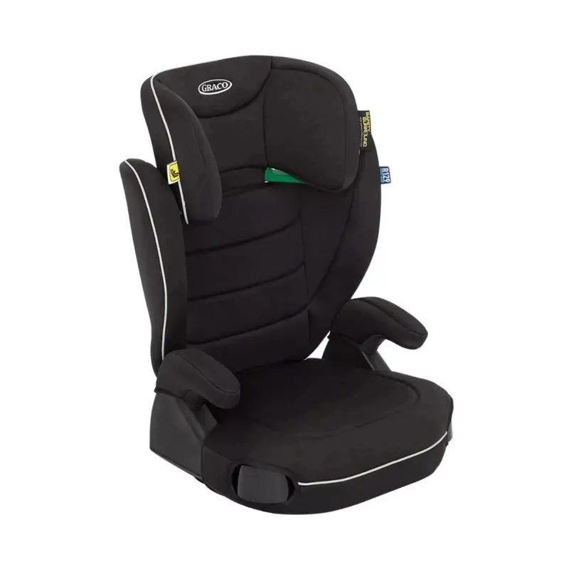 Graco Logico R44 Lightweight Highback Booster Car Seat - Black 1