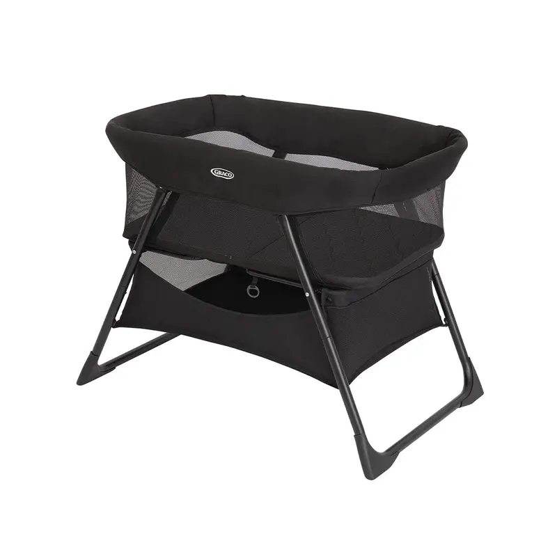 Graco Side By Side Bedside Bassinet In Night Sky 1